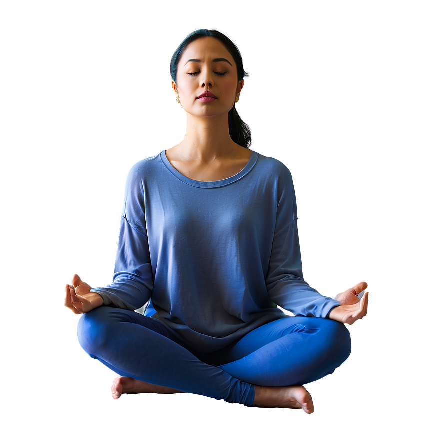 Guided Meditation Visualization PNG 05232024 PNG image with a transparent background, free high-resolution download