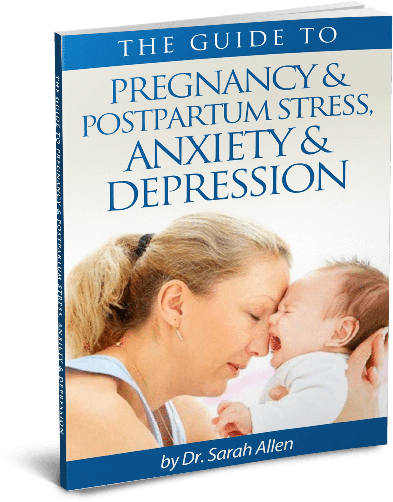 Guideto Pregnancy Postpartum Stress Anxiety Depression Book Cover PNG image with a transparent background, free high-resolution download