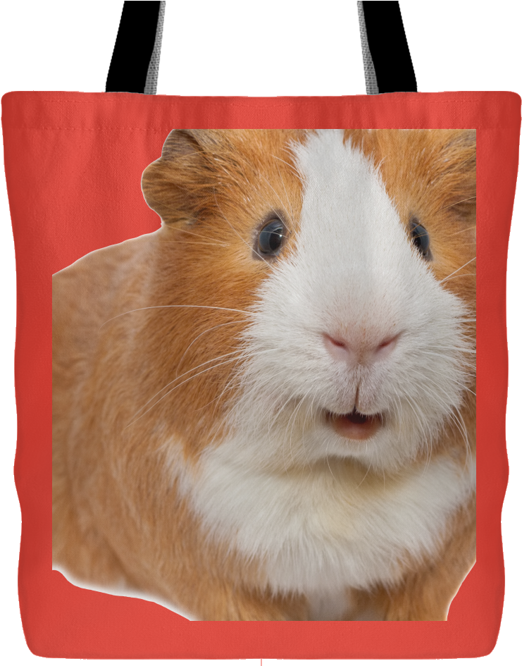 Guinea Pig Printed Tote Bag