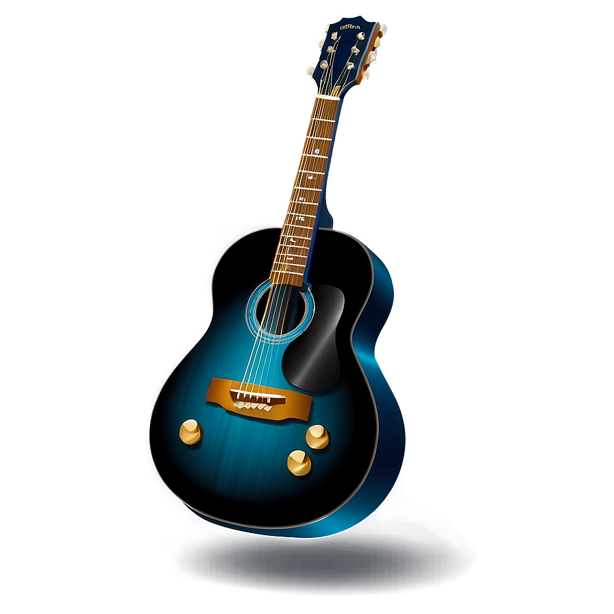 Guitar Illustration Png 05032024