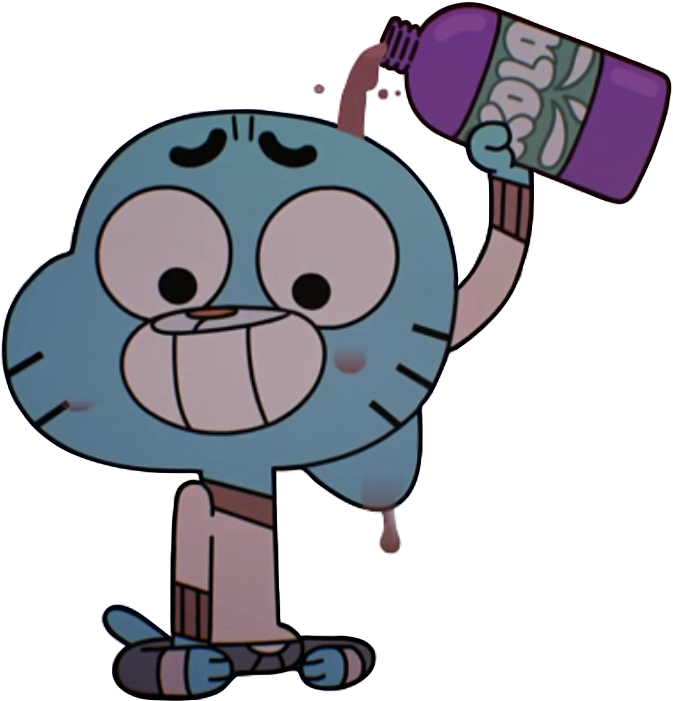 Gumball Spilled Juice Emote