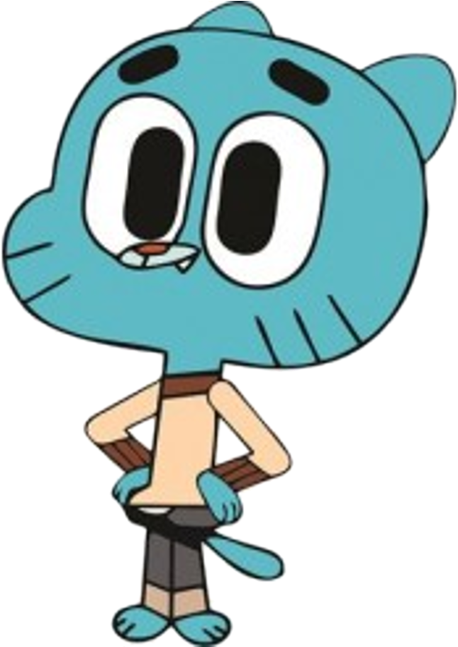 Gumball Watterson Standing Pose