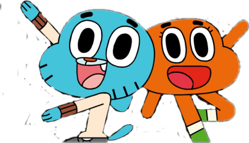 Gumballand Darwin Happy Moments