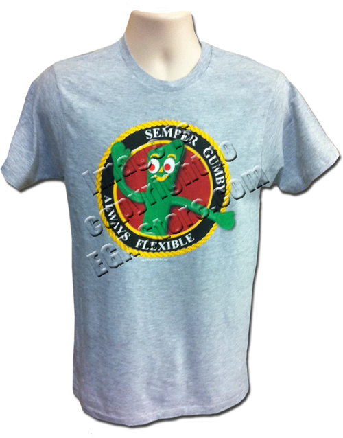 Gumby Themed Semper Flexibilis T Shirt