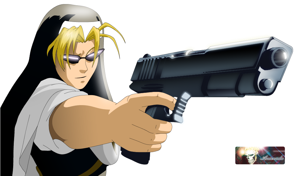 Gun Wielding_ Nun_ Animation