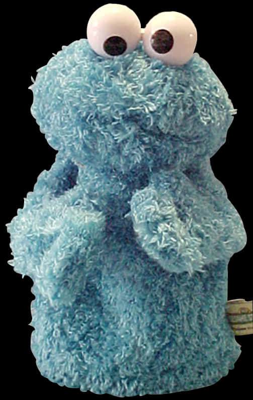 Gund Sesame Street Soft Plush Cookie Monster Hand Puppet - Cookie Monster Puppet Png, Transparent Png PNG with transparent background