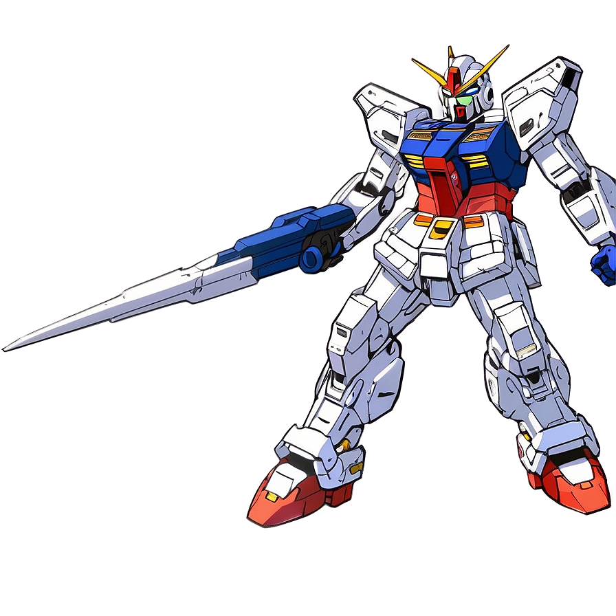 Gundam Battle Scene PNG 06112024 PNG with transparent background