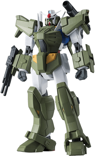 Gundam Mecha Model Standing Pose