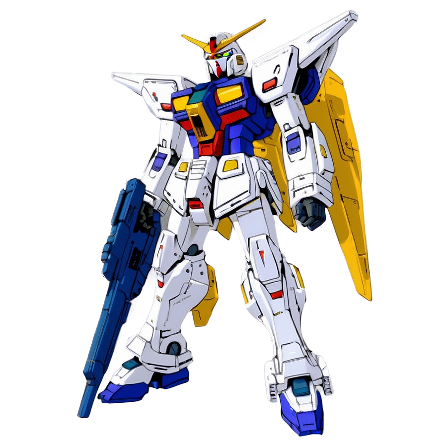 Gundam Zero EW PNG mxu15 PNG with transparent background