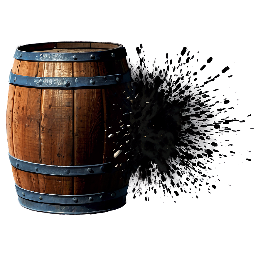 Gunpowder Barrel Explosion Png 62