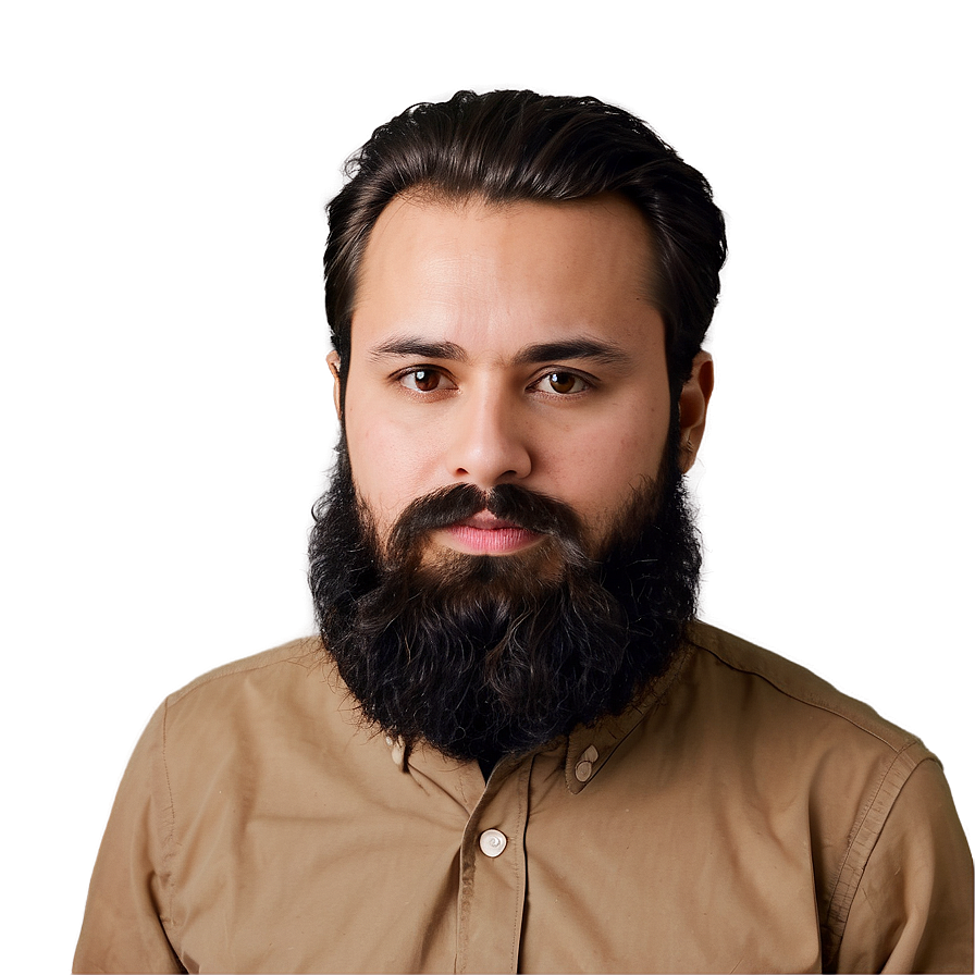 Guy With Beard Png 05242024