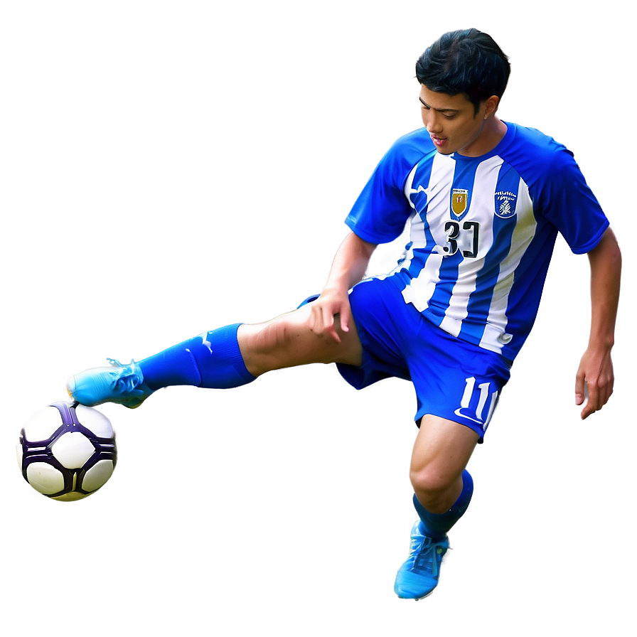 Guy With Soccer Ball Png 37