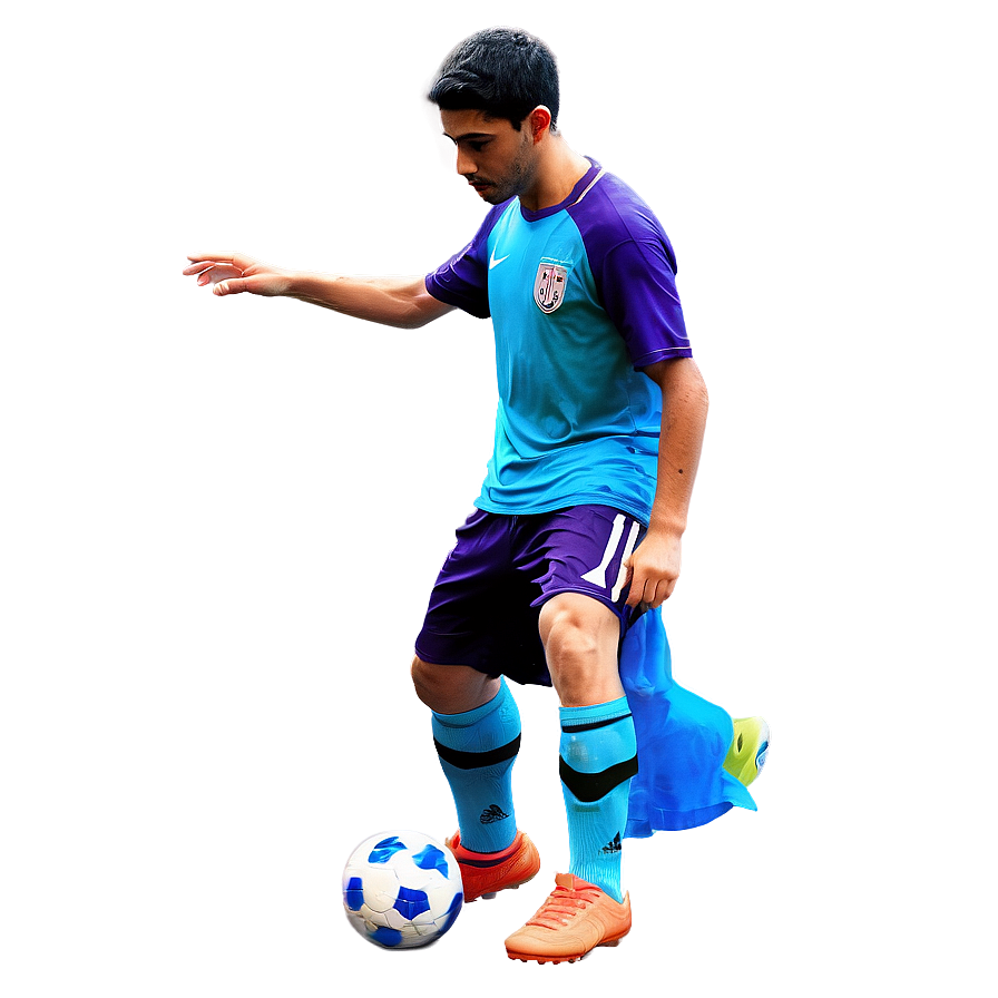 Guy With Soccer Ball Png Xaw