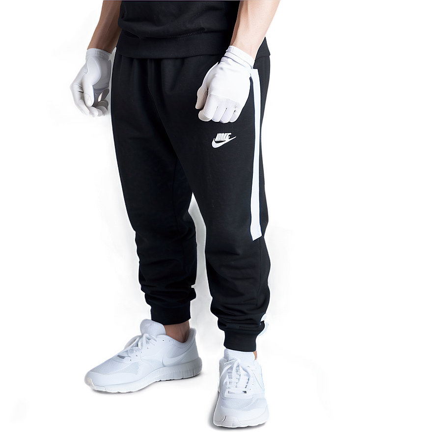 Gym Black Sweatpants Png Ccs