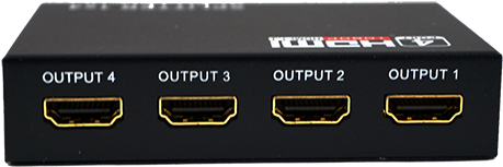 4 Port Hdmi Splitter 3amp - 4 Port Hdmi Splitter Png, Transparent Png PNG with transparent background