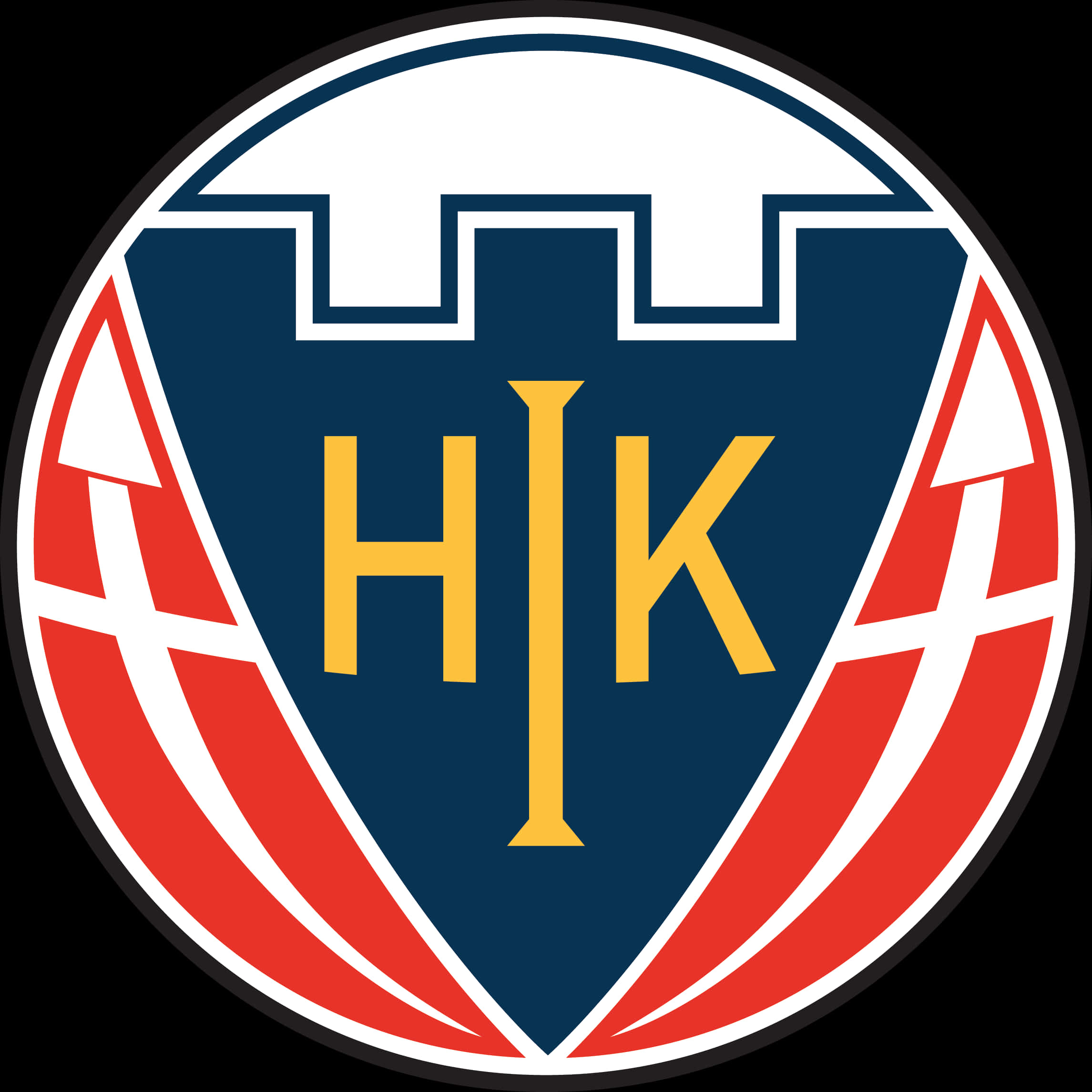 H J K Helsinki Football Club Logo