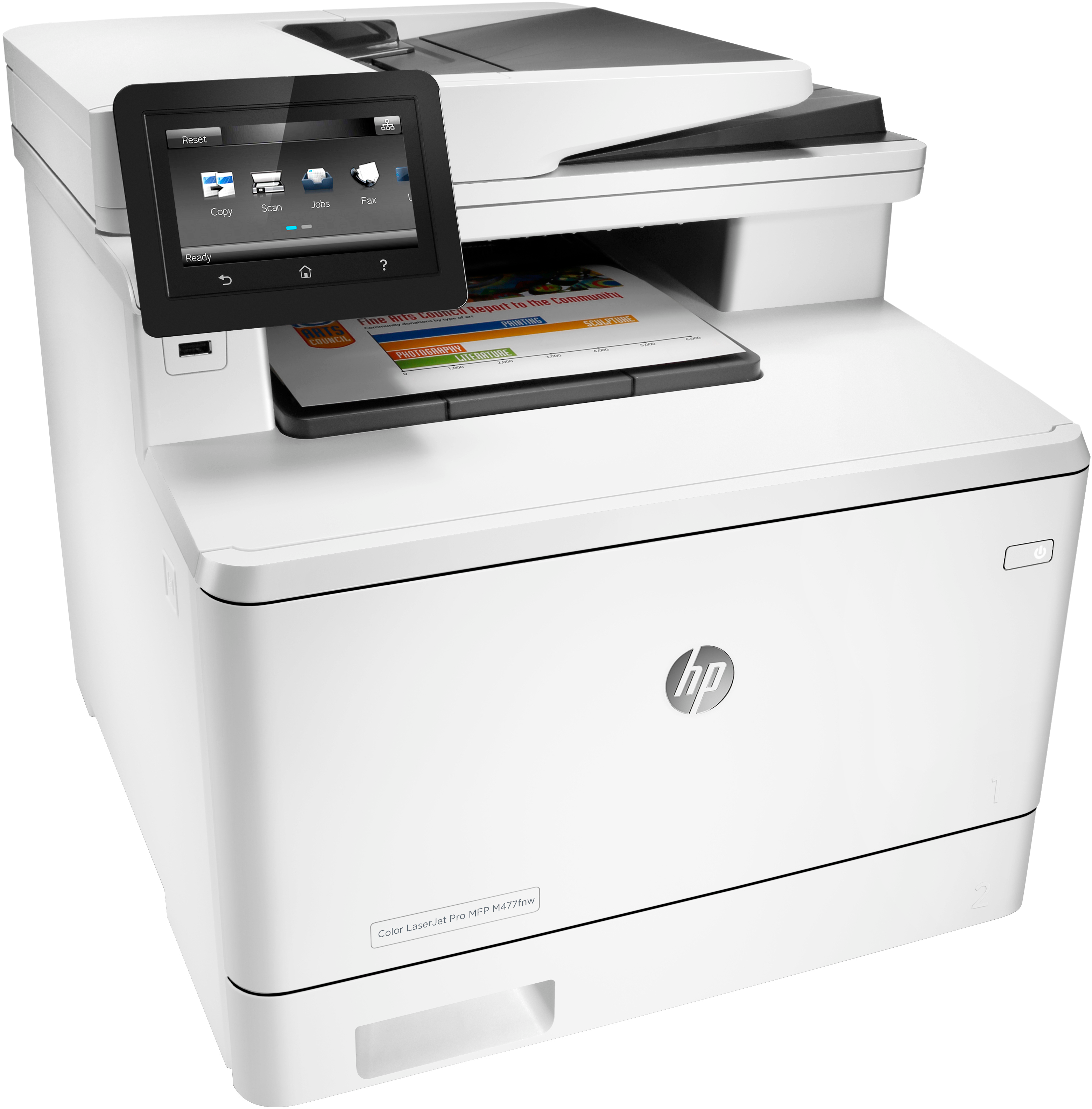 Hp Color Laserjet Pro Mfp M477fnw Printer, HD Png Download PNG with transparent background