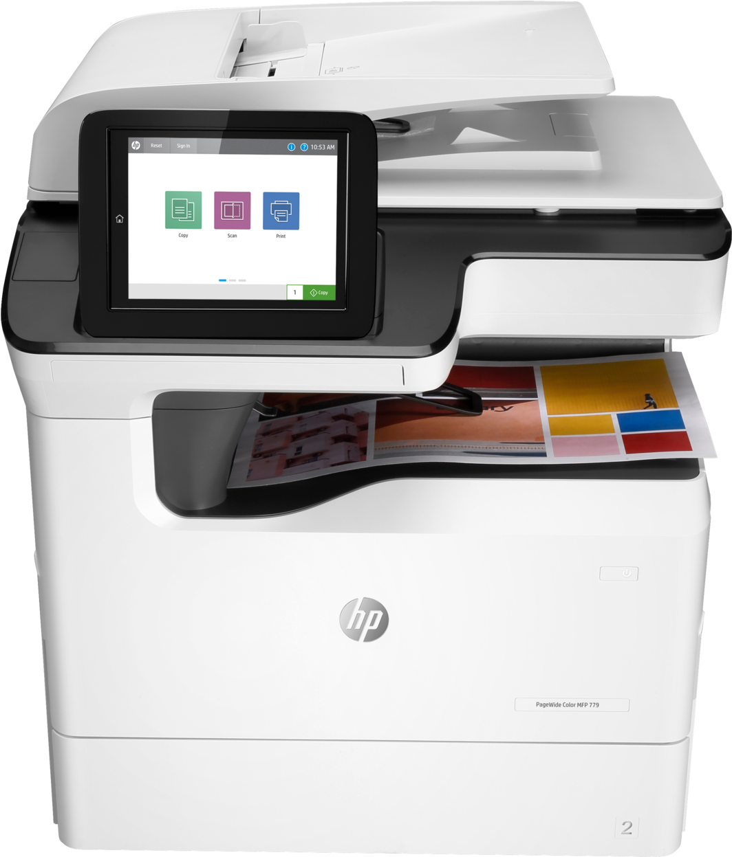 H P Page Wide Color M F P779 Printer