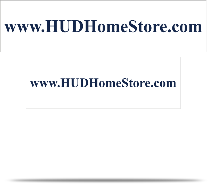 H U D Home Store Website Advertisement PNG with transparent background