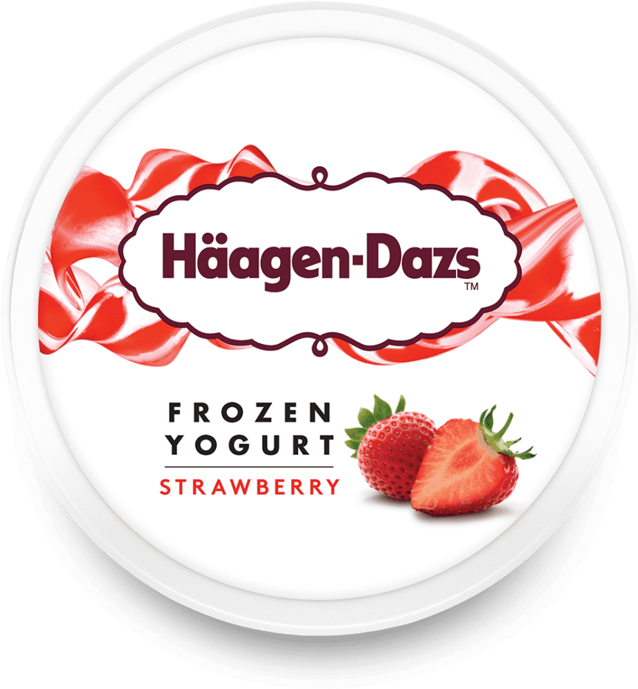 Frozen Yogurt Strawberry L, HD Png Download PNG image with a transparent background, free high-resolution download