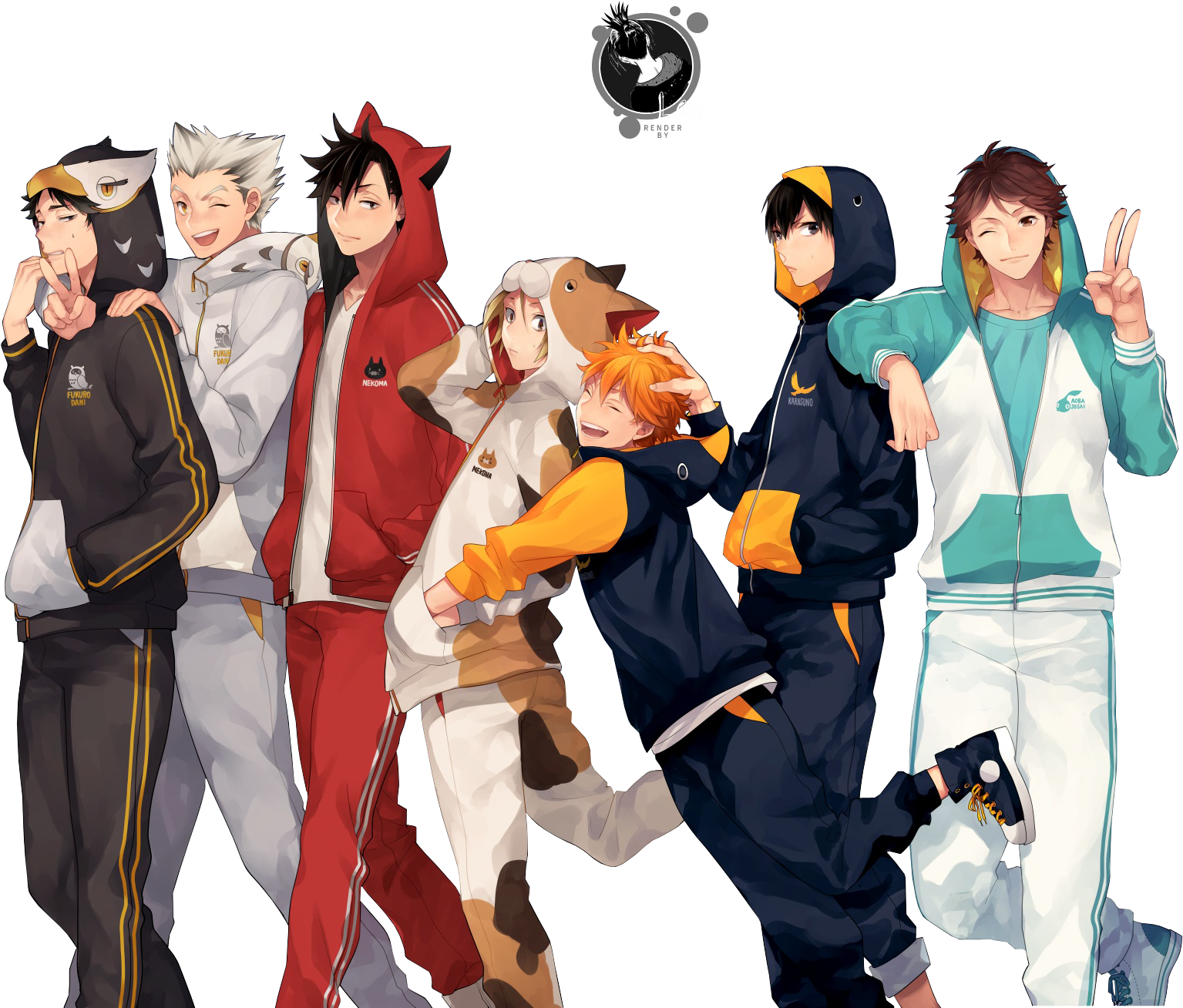 Haikyuu Characters Casual Outfits