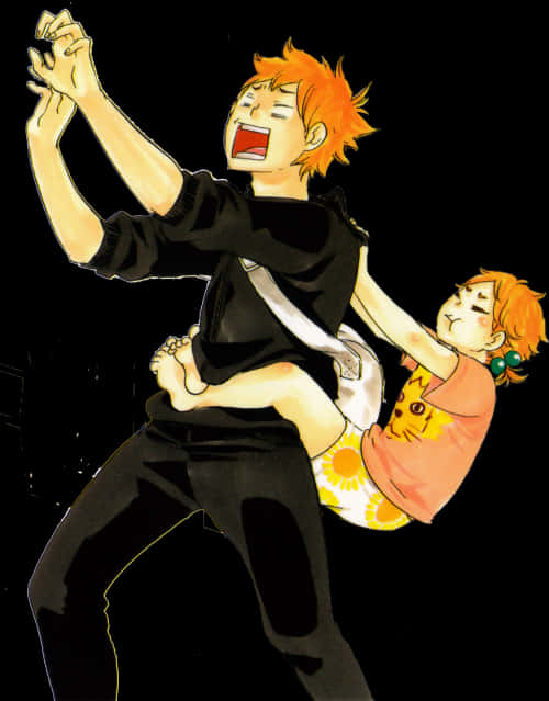 Haikyuu, Hinata Shouyou, And Anime Image - Haikyuu Hinata's Sister, HD Png Download PNG with transparent background