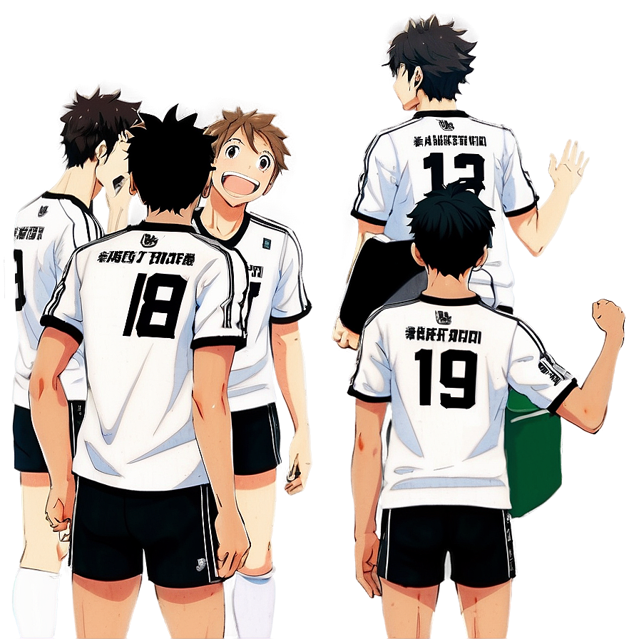 Haikyuu Match Victory Celebration Png 06232024