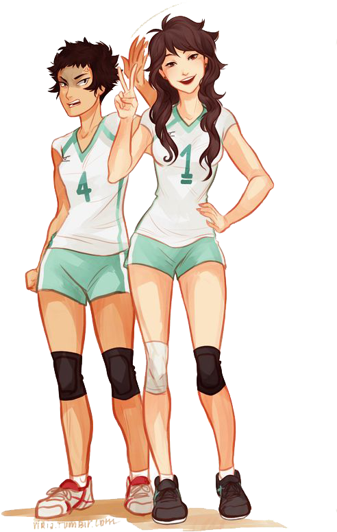 Haikyuu Png File - Viria Haikyuu Genderbend, Transparent Png PNG with transparent background