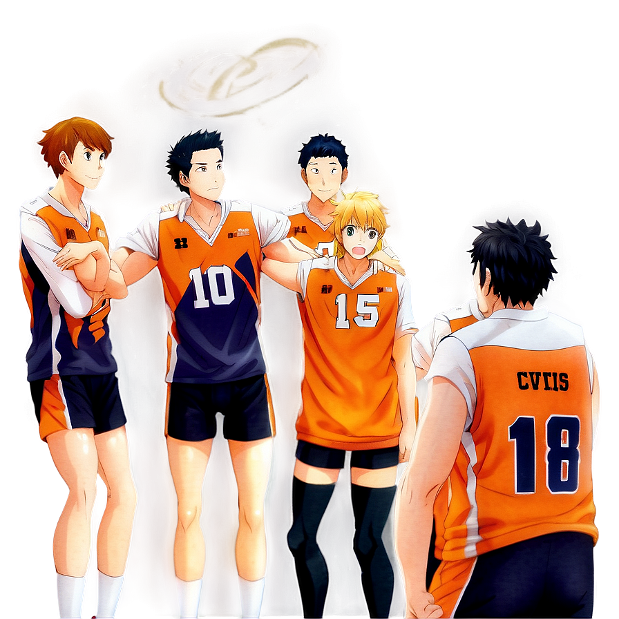 Haikyuu Teamwork Moments Png 2