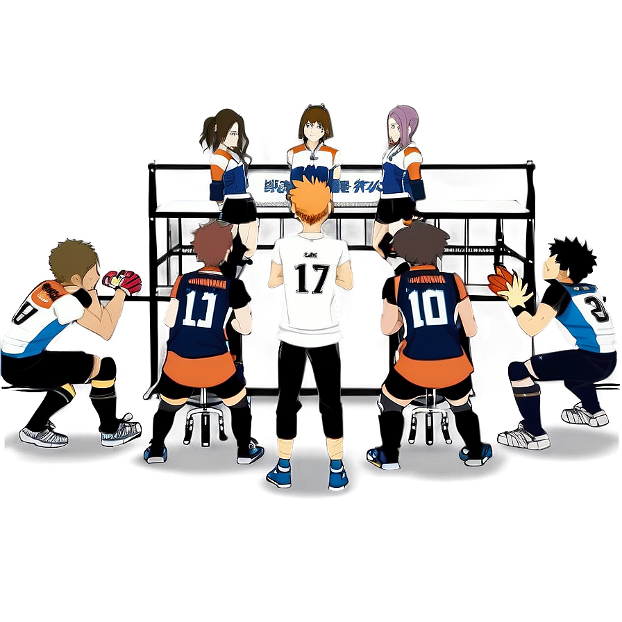 Haikyuu Teamwork Moments Png Dwn58