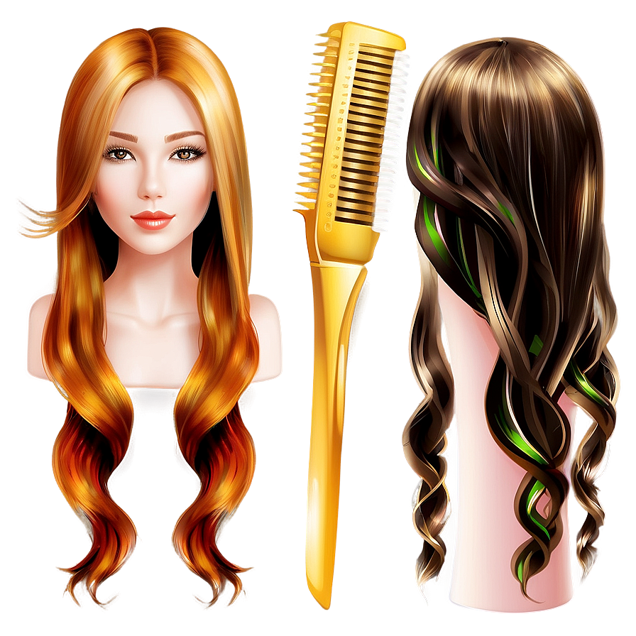 Hair Clipart For Stylists Png 19