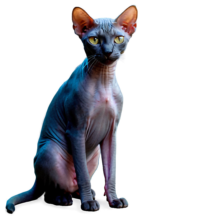 Hairless Cat Family Png Lrd