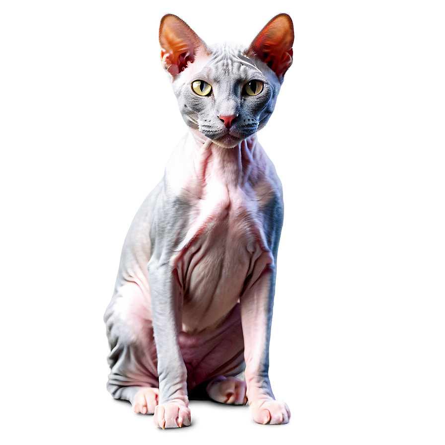 Hairless Cat Pet Png 06252024