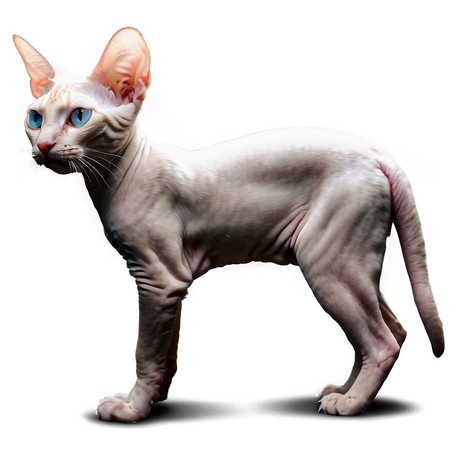 Hairless Cat Profile Side Png Lgj56