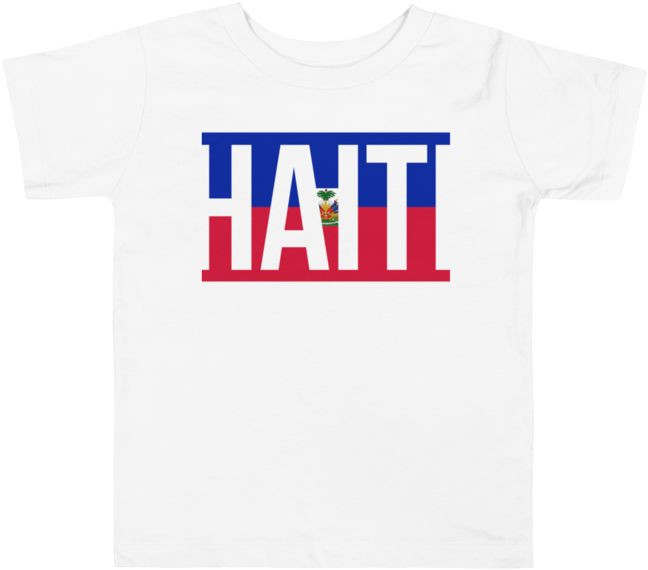 Haiti Flag Toddler Short Sleeve Tee - Active Shirt, HD Png Download PNG image with a transparent background, free high-resolution download