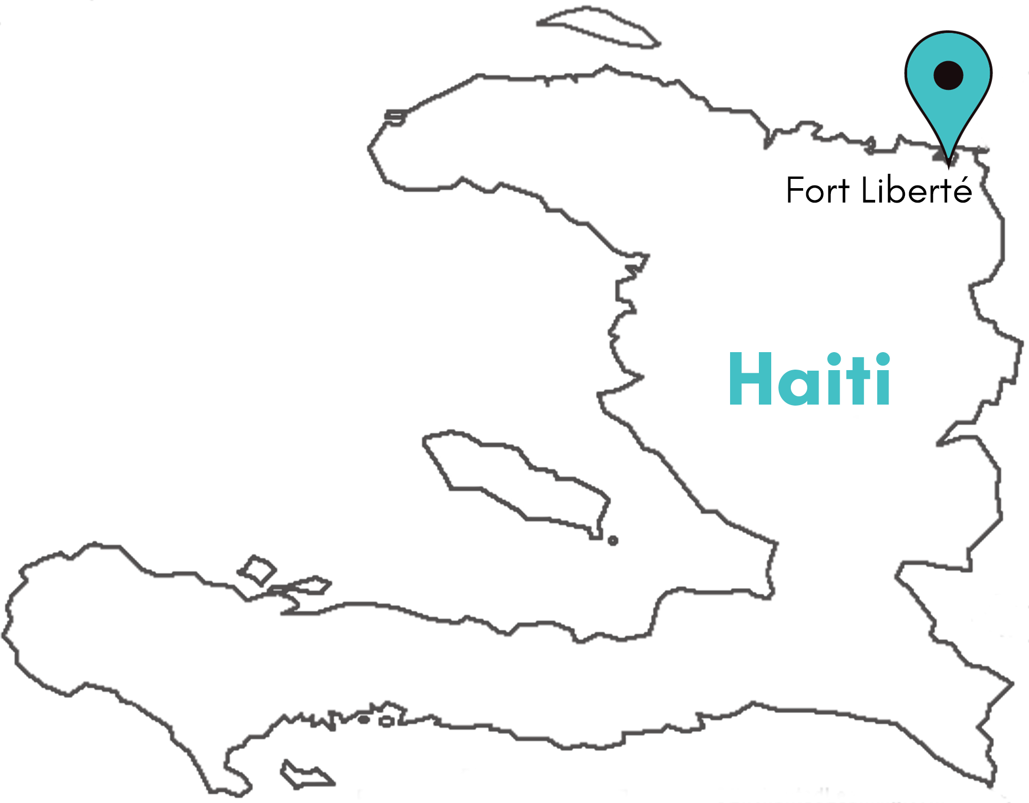 Haiti Map Fort Liberte Location