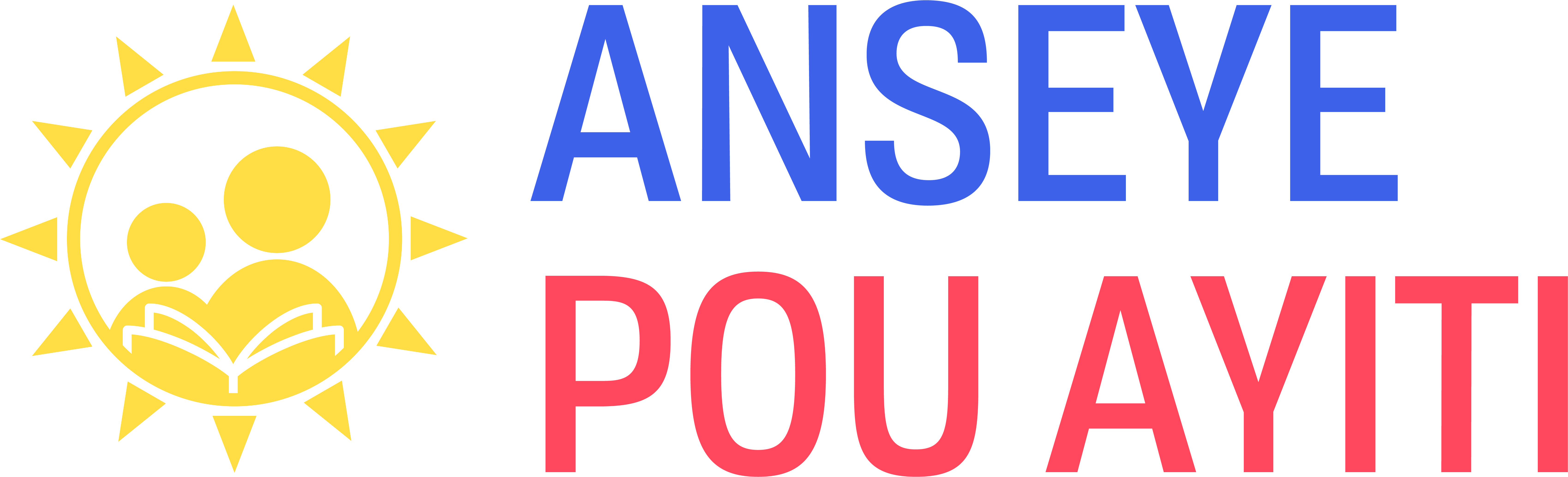 Haitian Creole Slogan Sun Logo