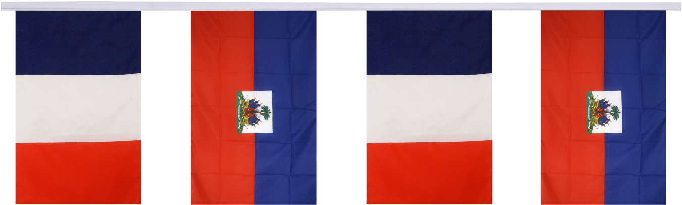 Haiti Friendship Bunting Flags - Haiti Flag, HD Png Download PNG image with a transparent background, free high-resolution download