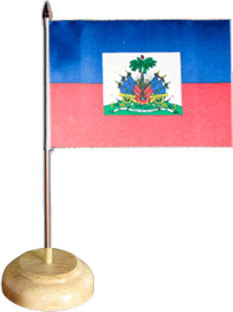 Haitian Flag Desk Display