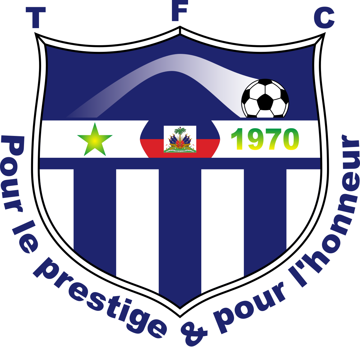 Haitian Football Club Crest1970