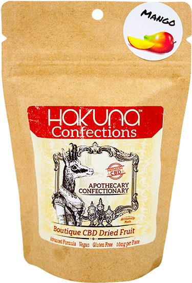 Hakuna Confections C B D Dried Fruit Packaging