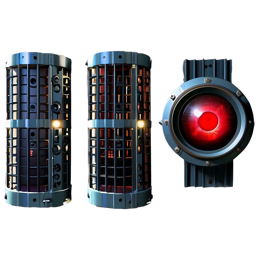 Hal 9000 3d Model Png Okw40