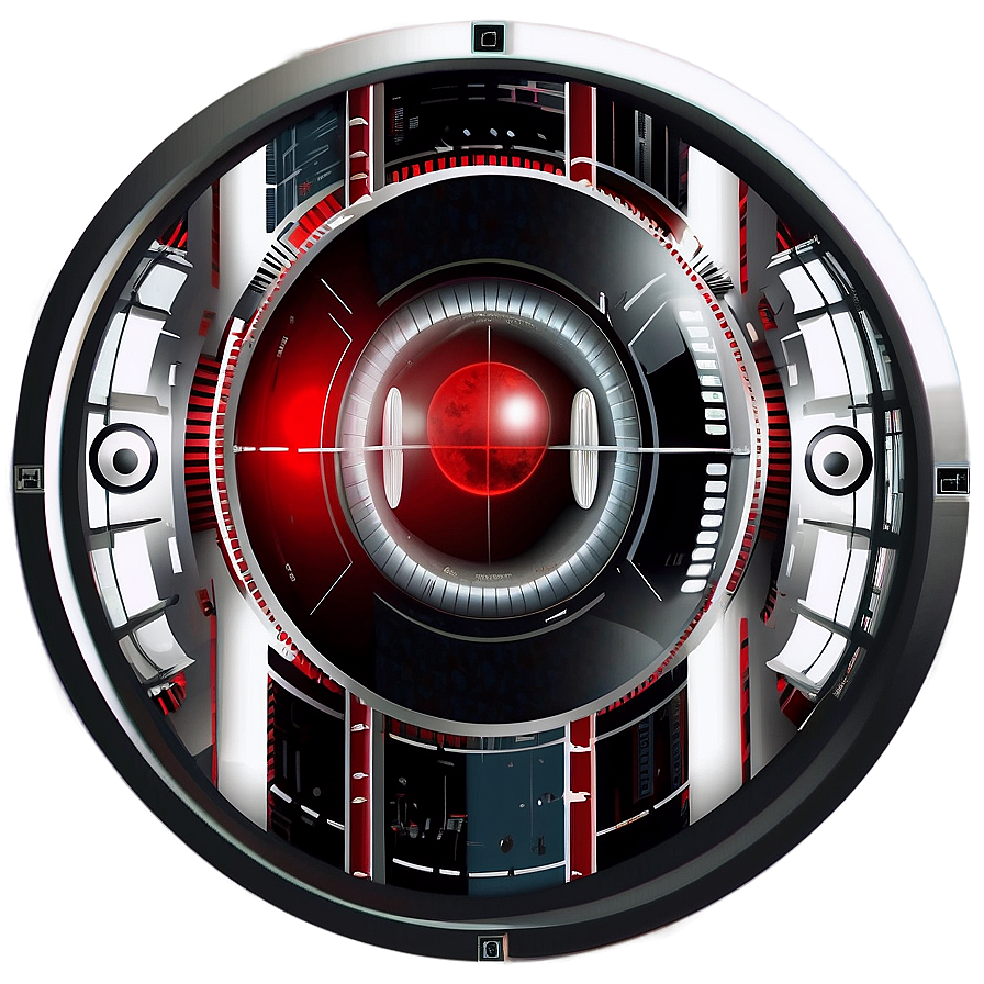 Hal 9000 Ai Illustration Png 06252024