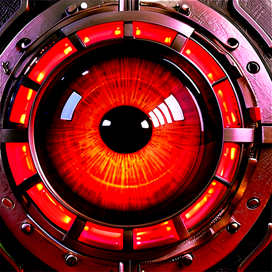 Hal 9000 Eye Detail Png Veh35