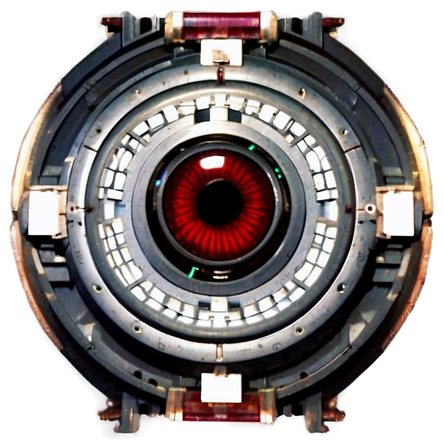 Hal 9000 Glowing Eye Png 90