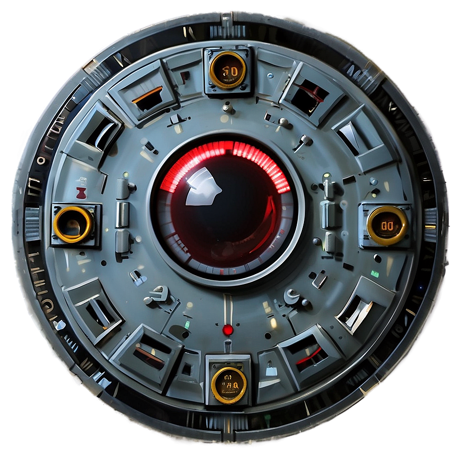 Hal 9000 Operational Panel Png Omw74