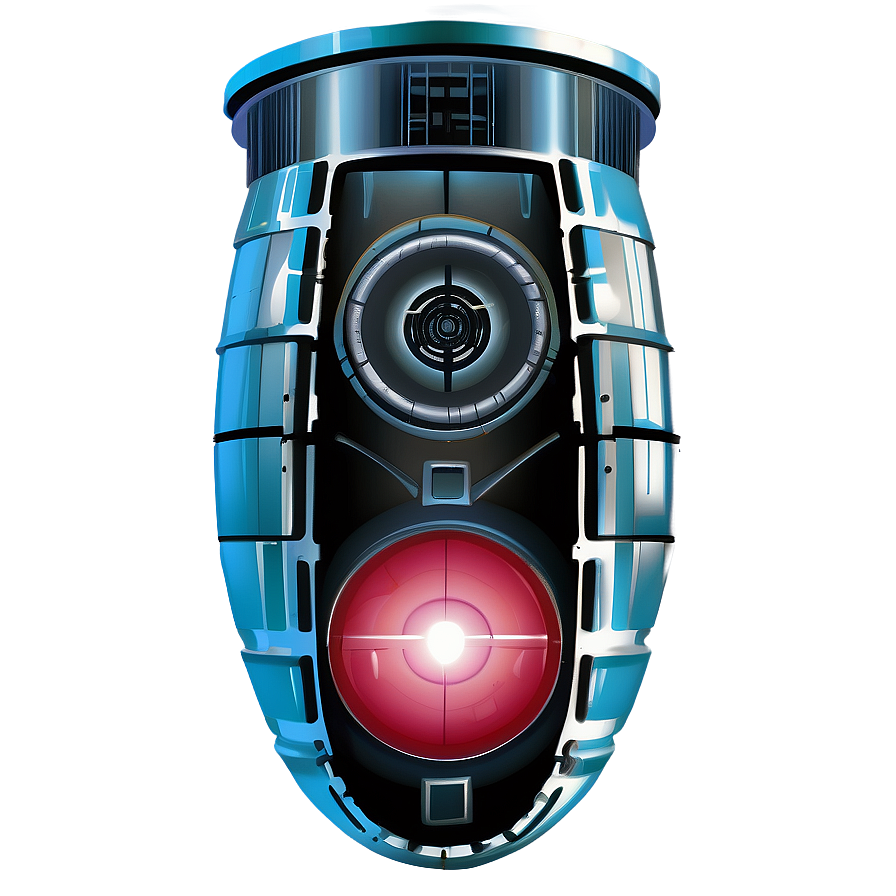 Hal 9000 Simple Line Art Png 06252024