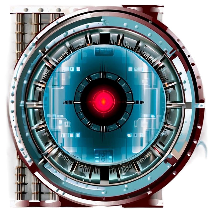 Hal 9000 Vector Art Png 80