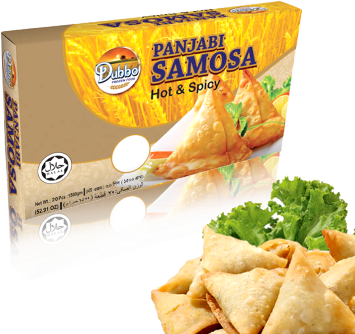 Halal Panjabi Samosa Packaging