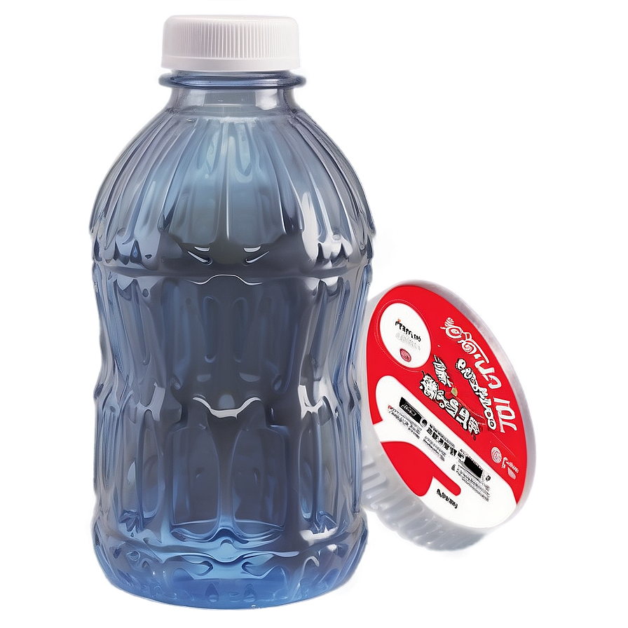 Half-filled Plastic Bottle Png 05252024